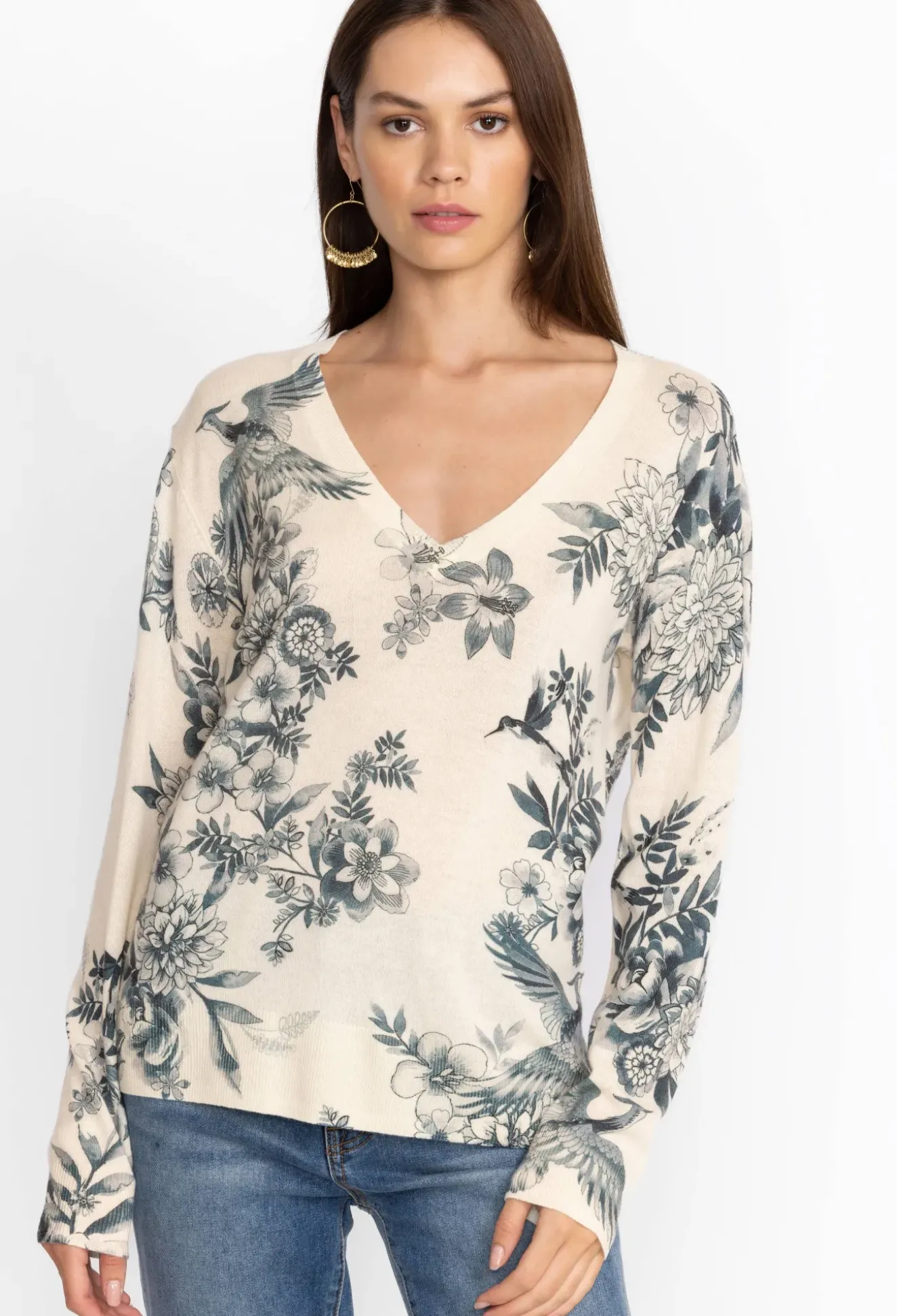 Anahi Printed Pullover