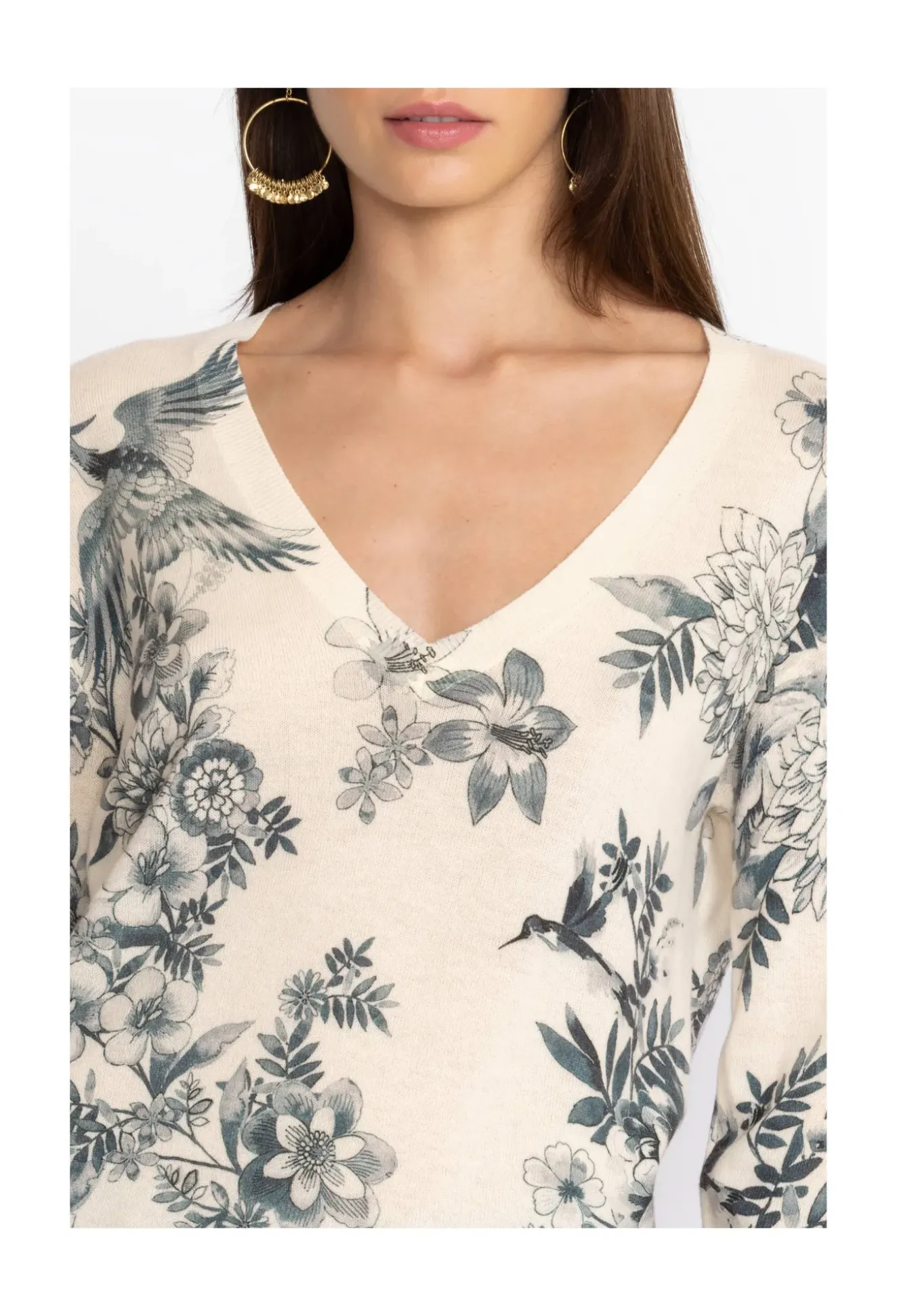 Anahi Printed Pullover