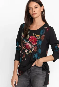 Ashira Raw Seam Long Sleeve Tee