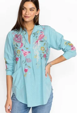 Ashlee Henley Popover Tunic