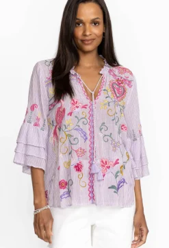Ashlee Ruffle Sleeve Blouse