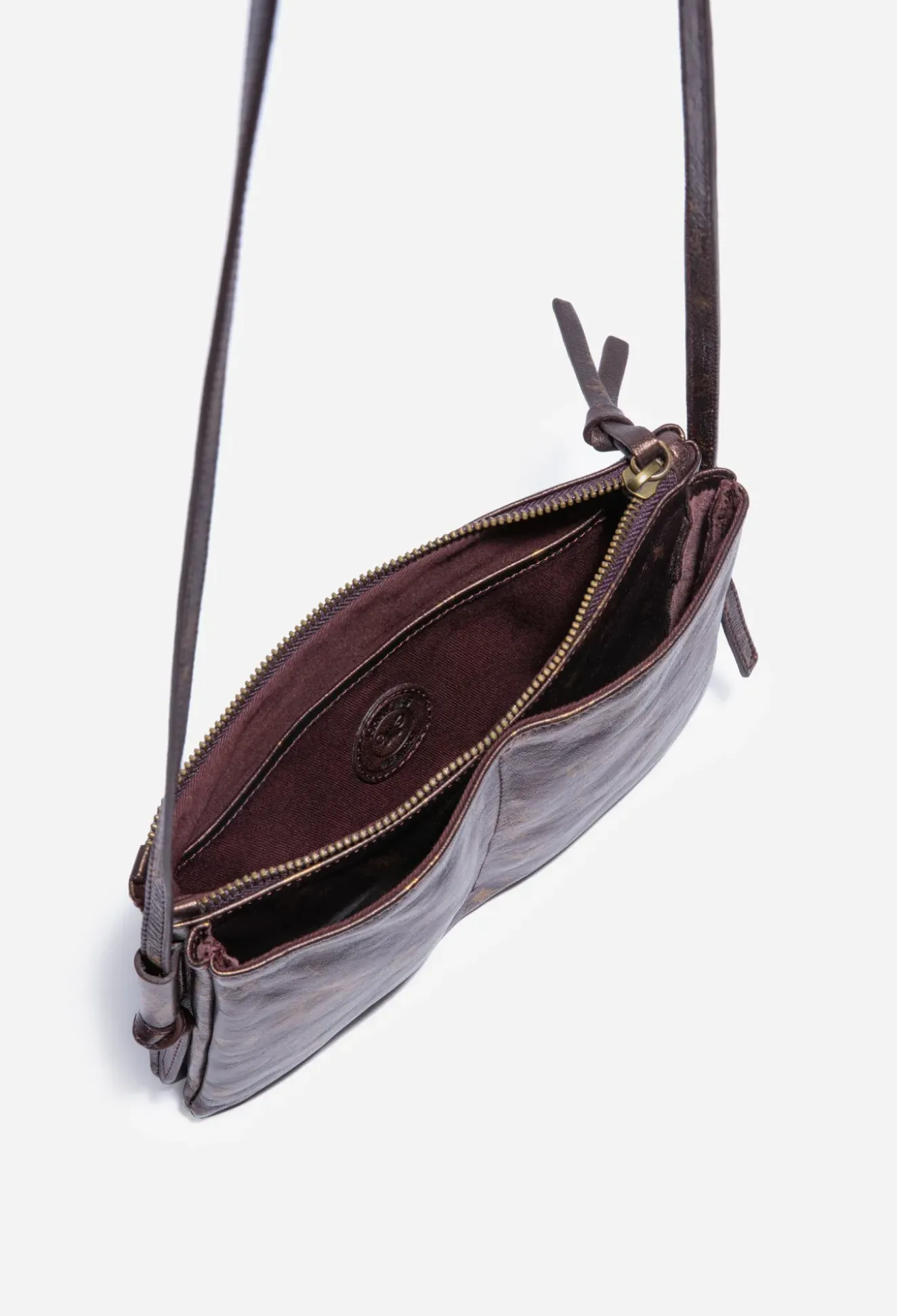 Asteria Italian Leather Crossbody Bag