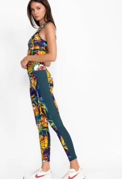 Bee Active Mesh Panel Active Legging