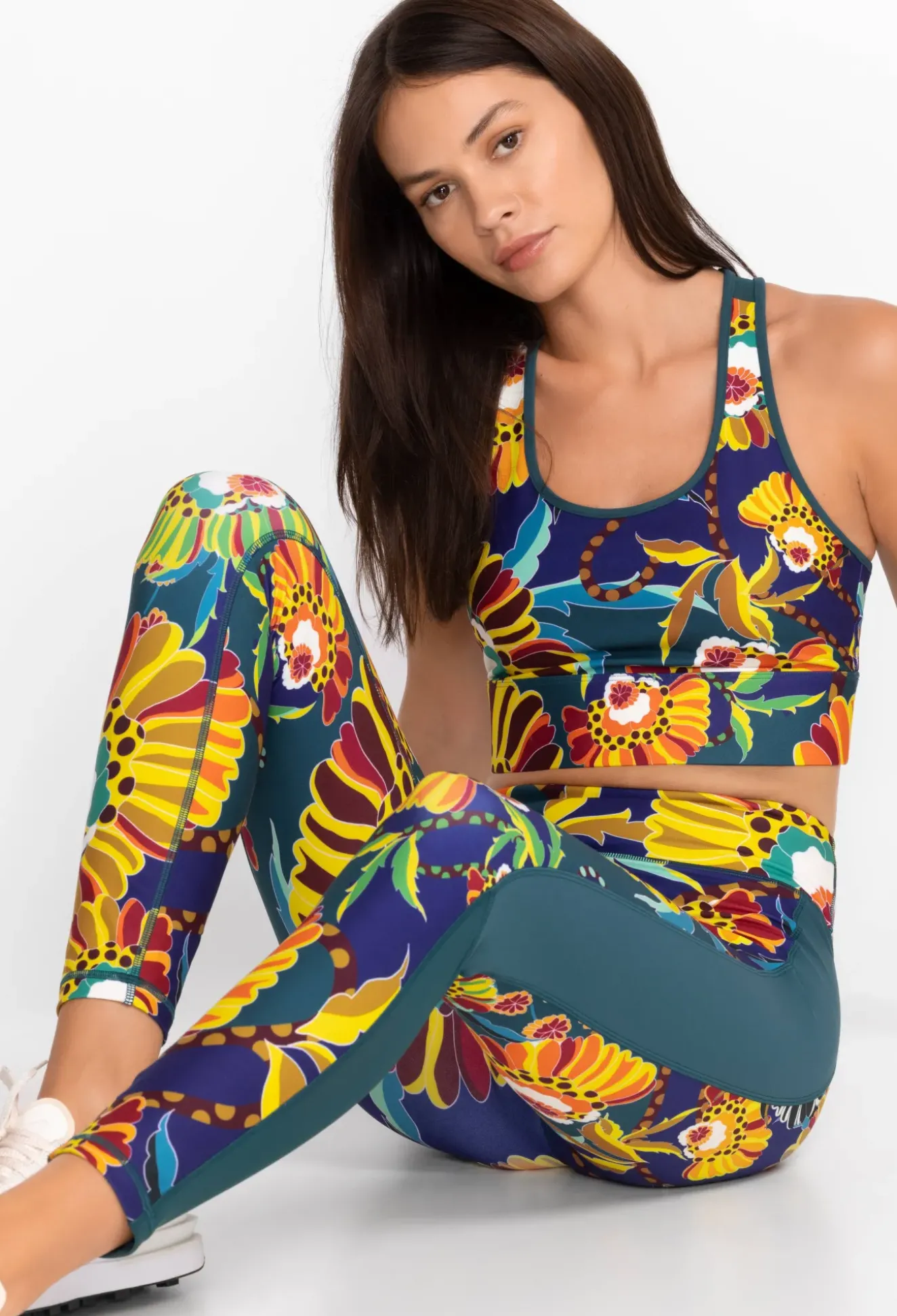 Bee Active Mesh Panel Active Legging