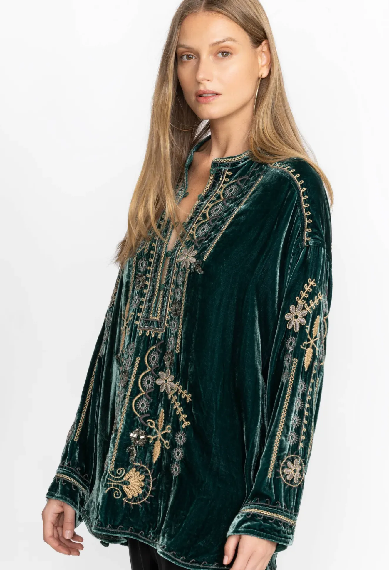 Belina Velvet Tunic