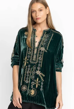 Belina Velvet Tunic