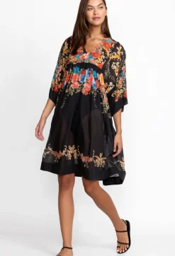 Black Royal Easy Coverup Dress