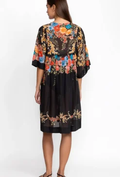 Black Royal Easy Coverup Dress
