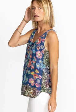 Block Mint Tank Top