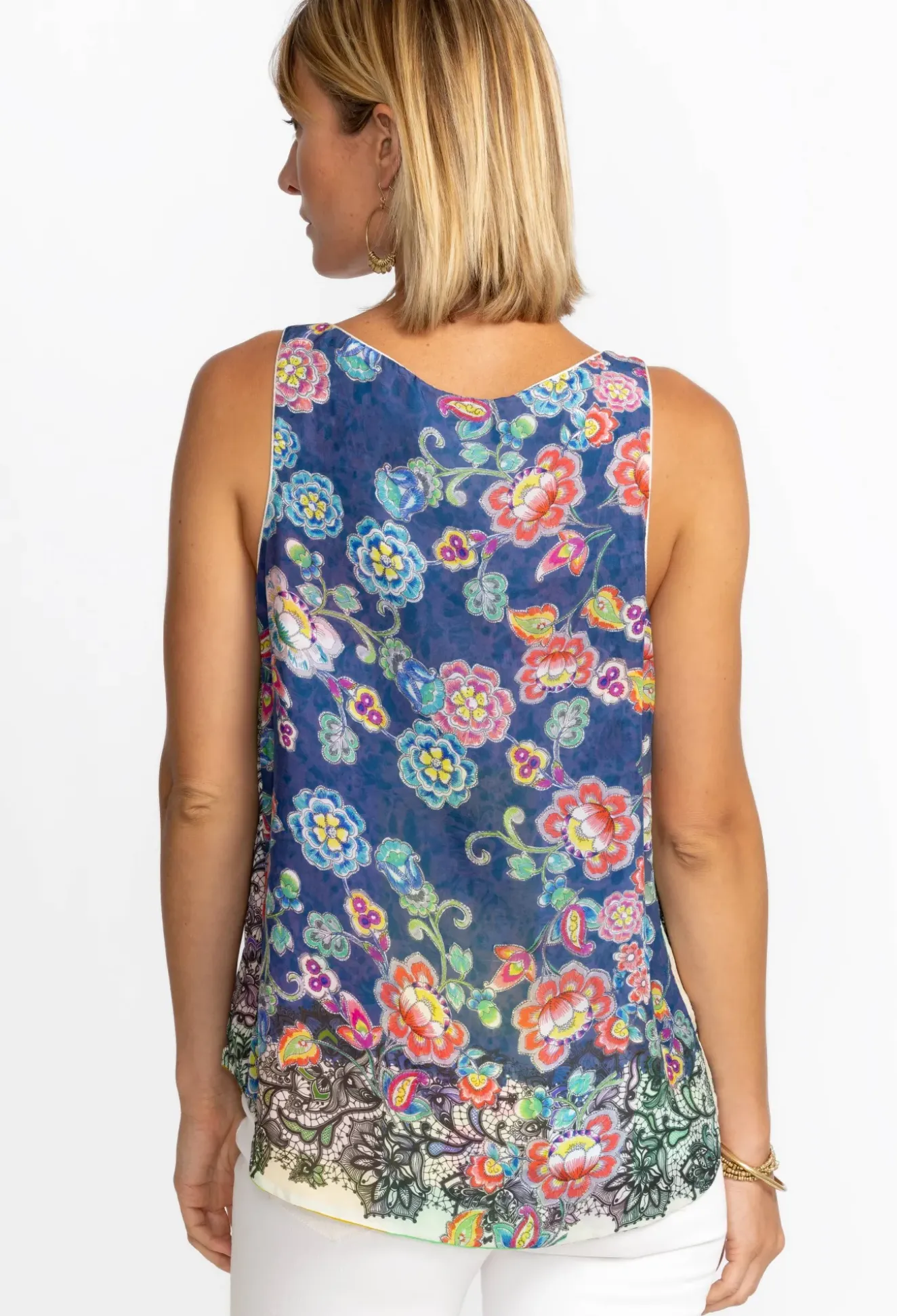 Block Mint Tank Top