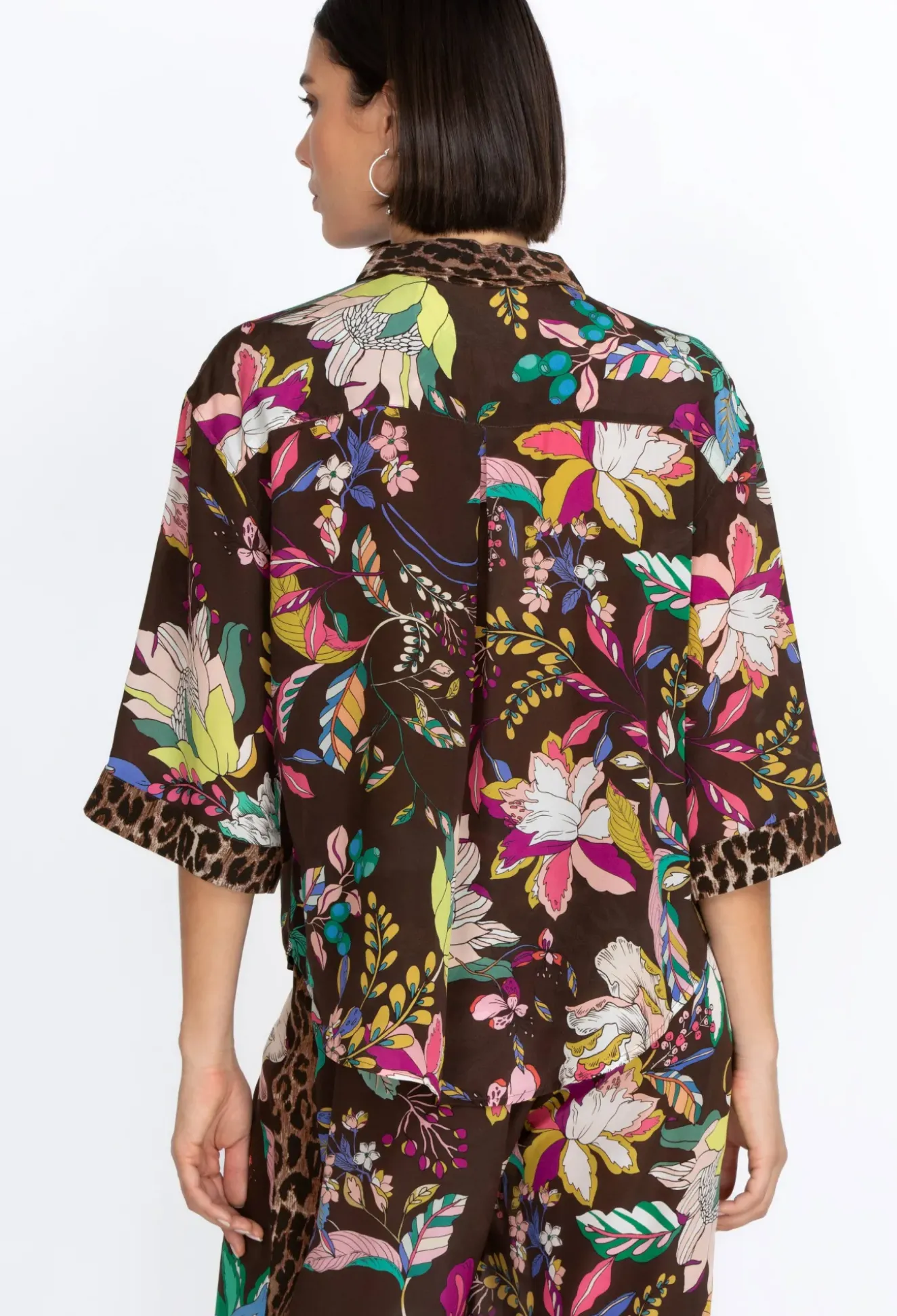 Boxy Silk Shirt
