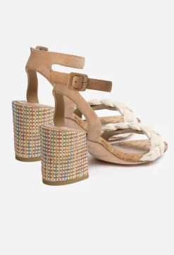 Braid Block Heel
