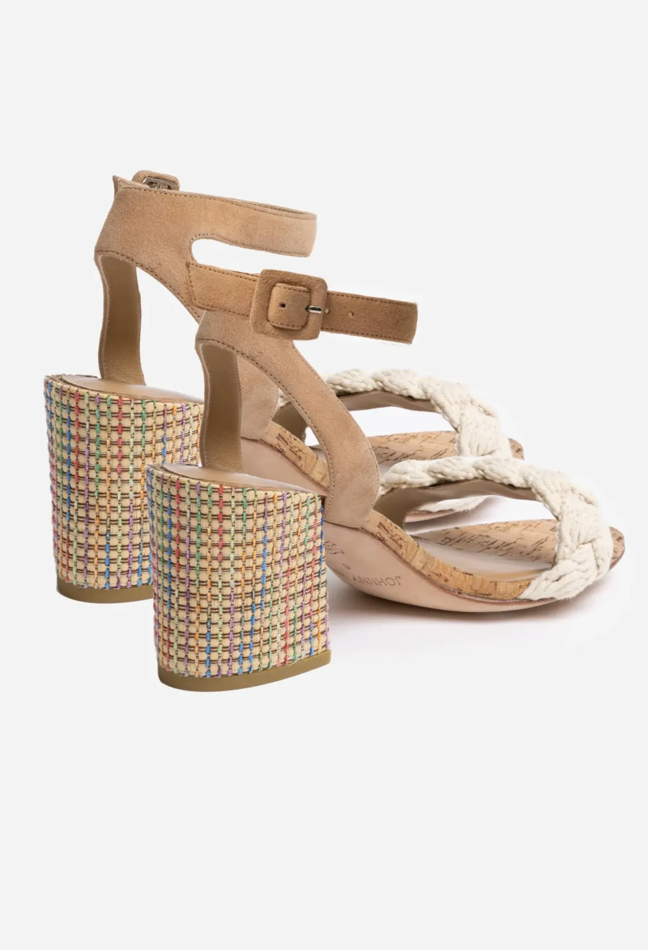Braid Block Heel