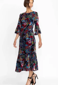 Burnout Tanya Dress (Lined)