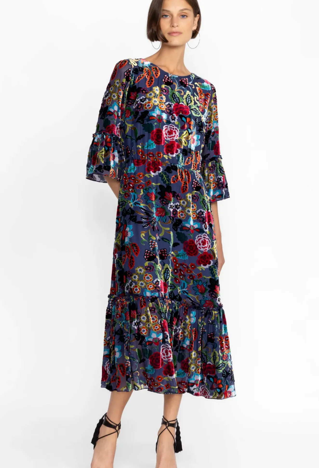 Burnout Tanya Dress (Lined)