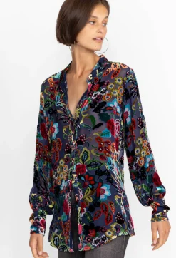 Burnout Yrene Blouse