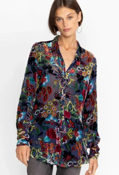 Burnout Yrene Blouse