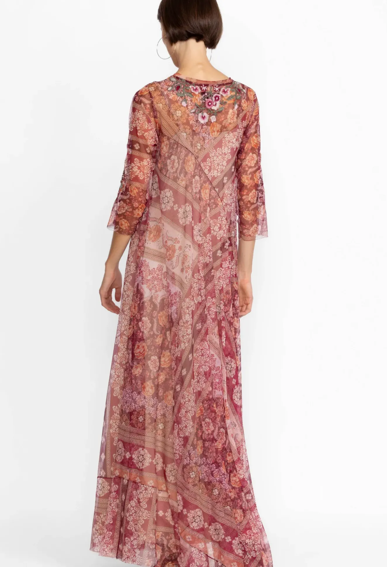 Cardinal Mesh Dress (Slip)