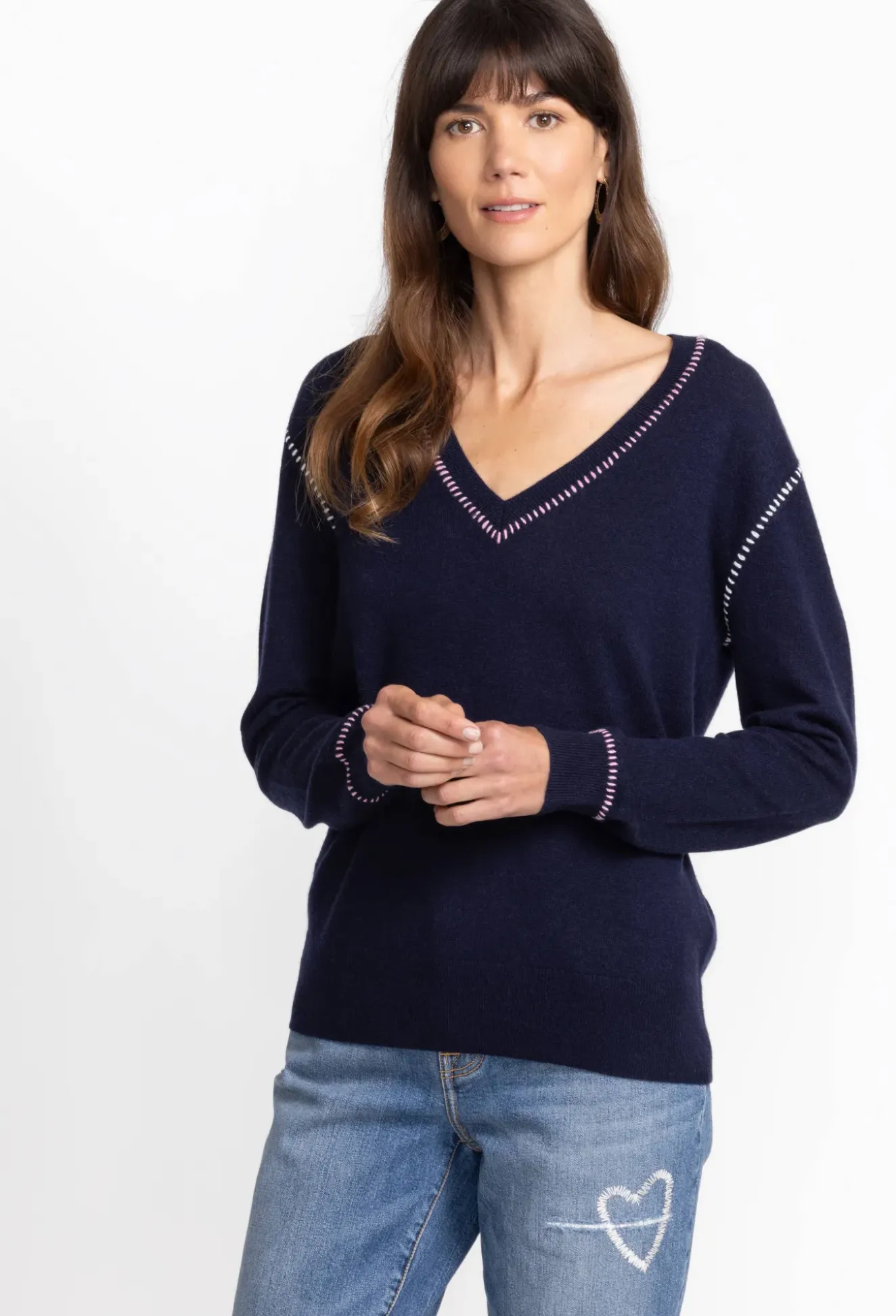 Carter V-Neck Pullover