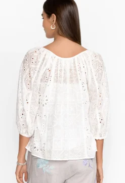 Castillo Eyelet Blouse
