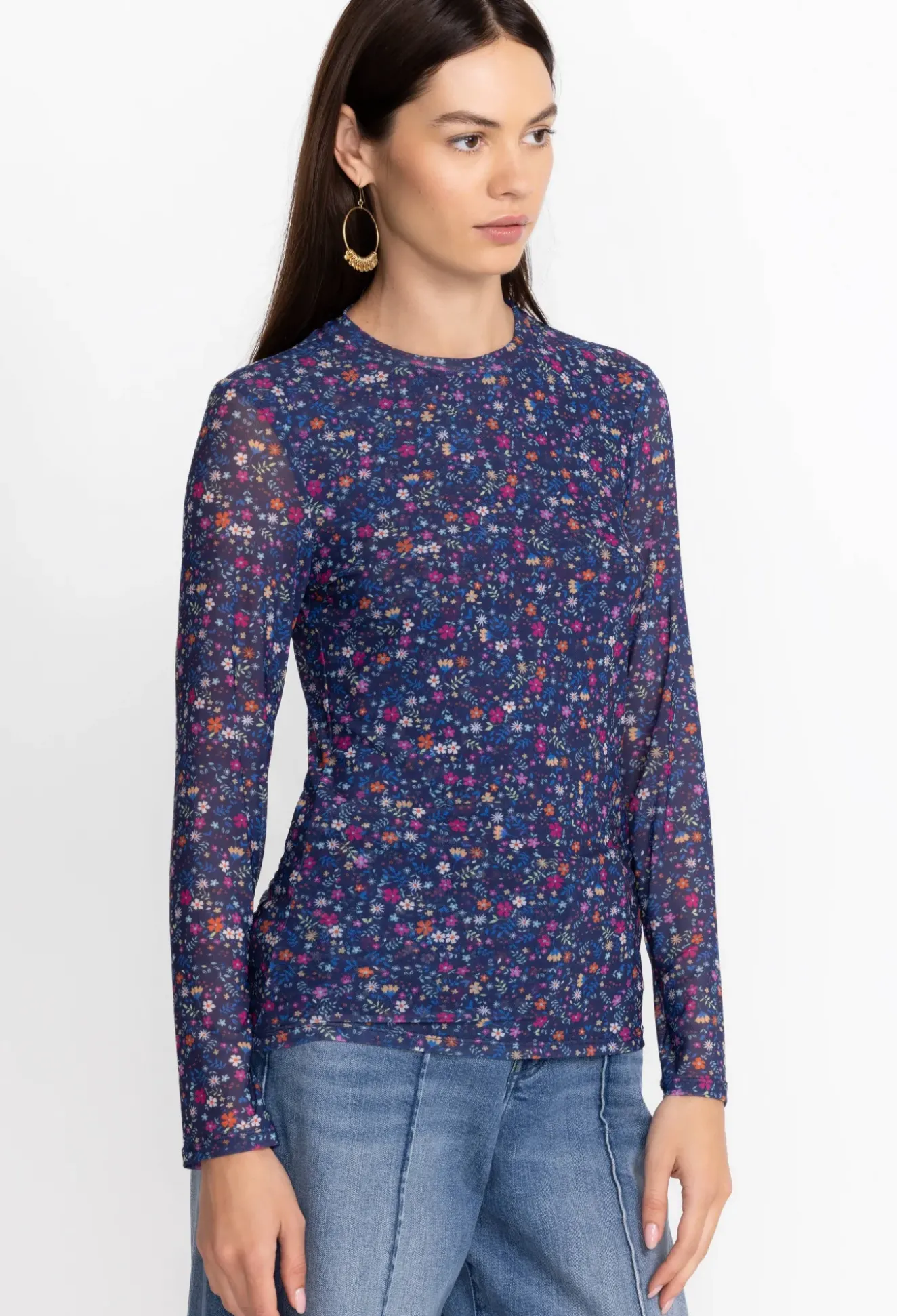 Catalina Mesh Tee