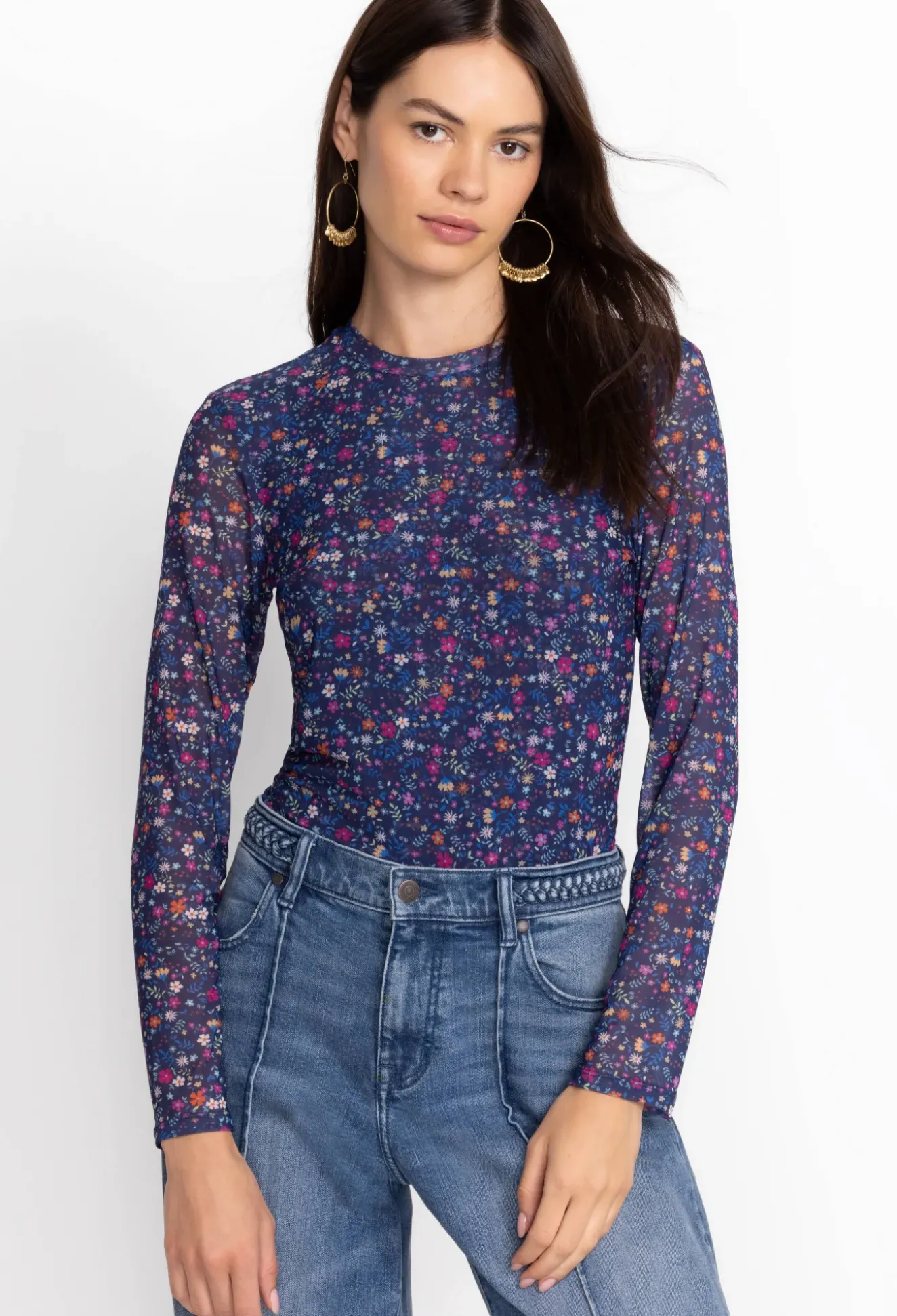 Catalina Mesh Tee