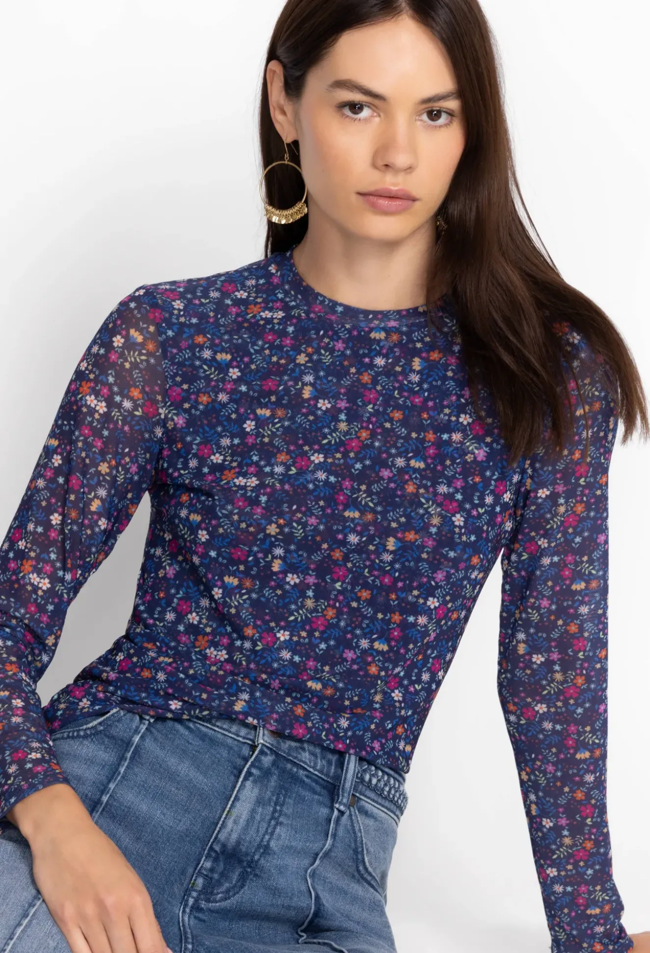 Catalina Mesh Tee