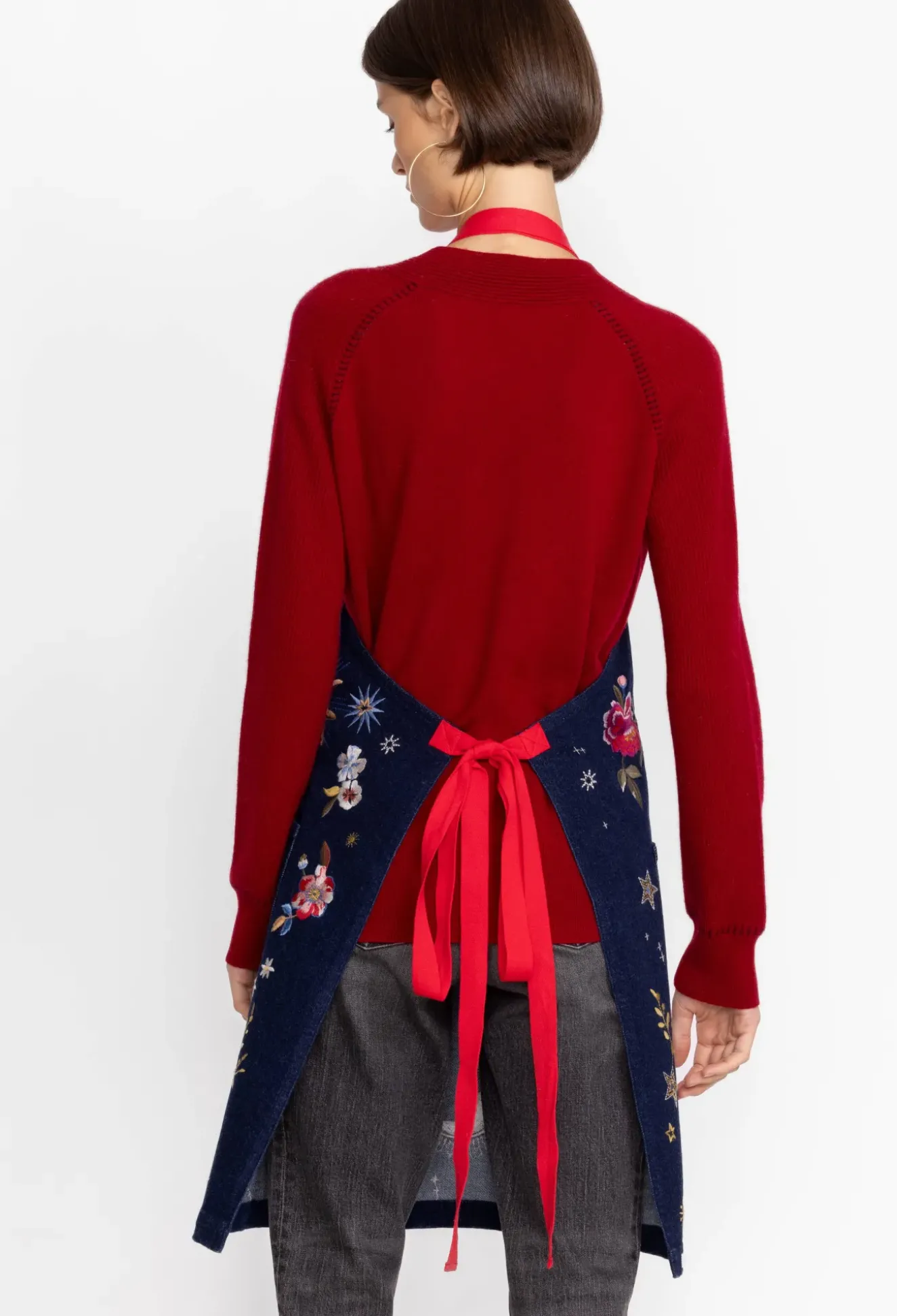 Celestin Moon Denim Apron