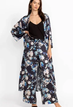 Charmeuse Wrap Kimono