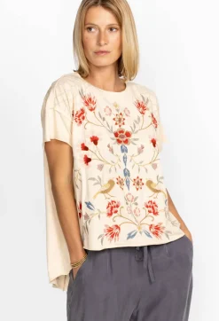 Clara Raw Detail Swing Tee