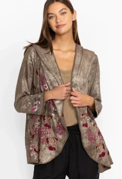 Claudette Metallic Sweater