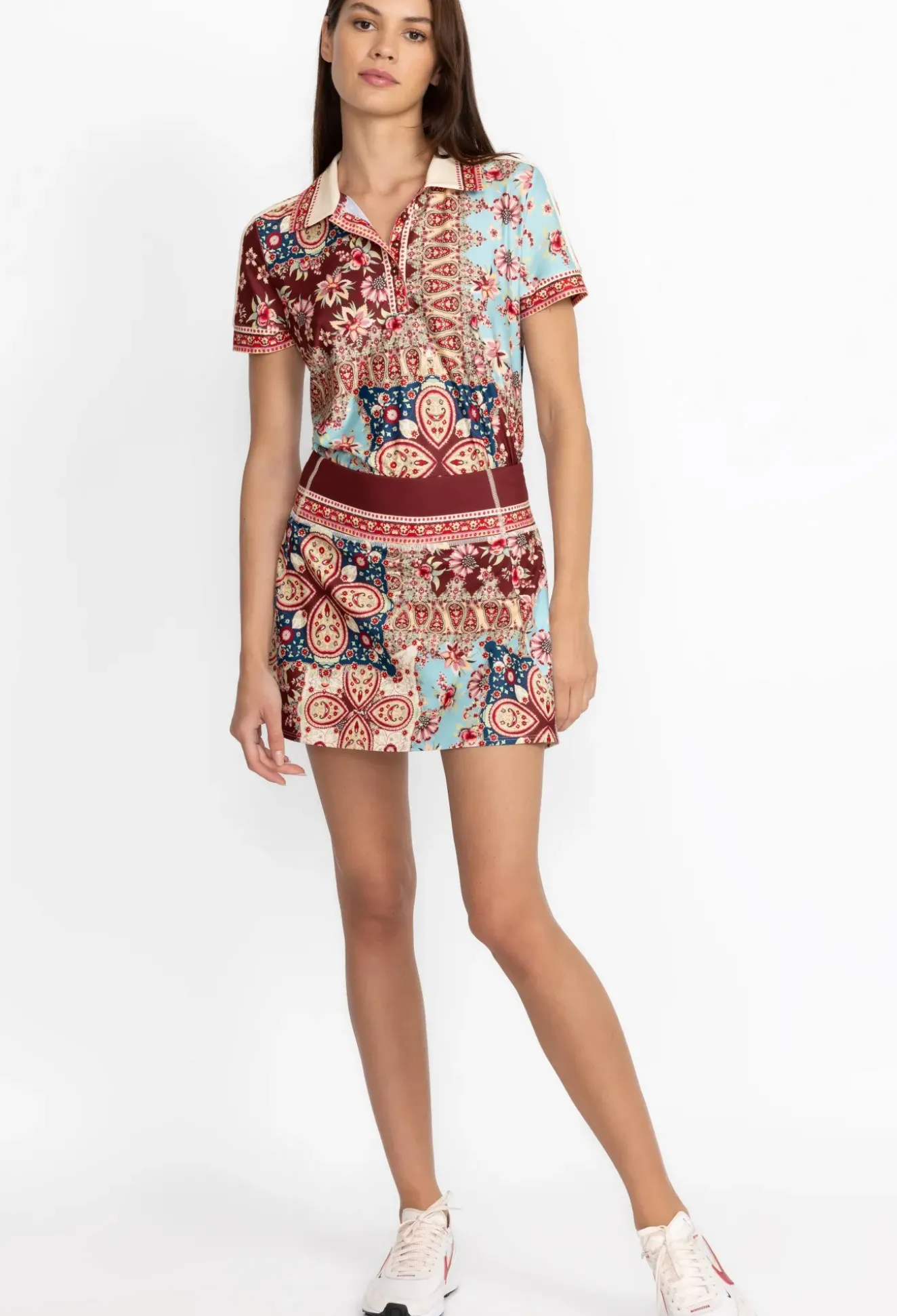 Dolphin Hem Skirt