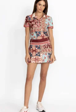 Dolphin Hem Skirt