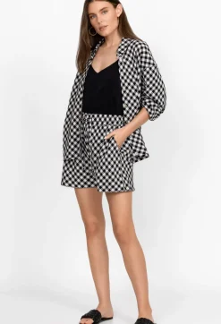 Drawstring A-Line Short