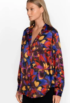 Eclipse Blooms Silk Shirt