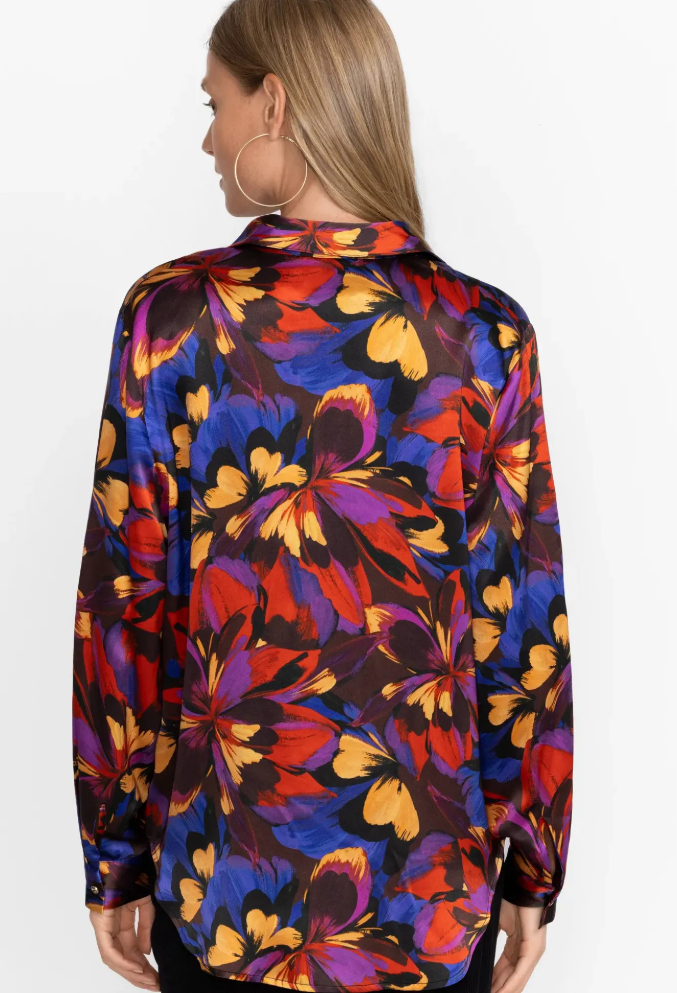 Eclipse Blooms Silk Shirt