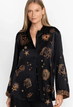Estrella Kimono Sleeve Oversized Shirt