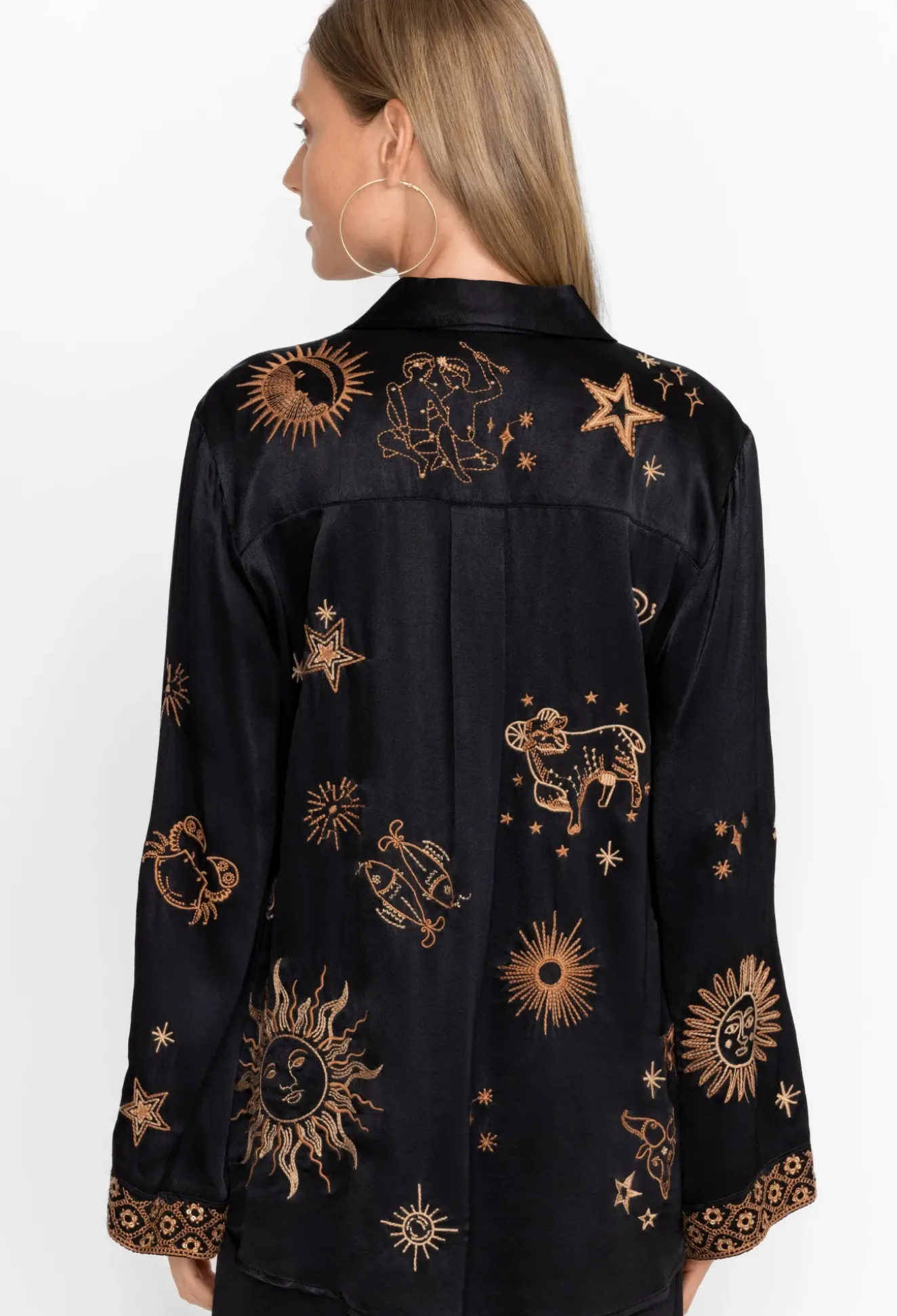 Estrella Kimono Sleeve Oversized Shirt