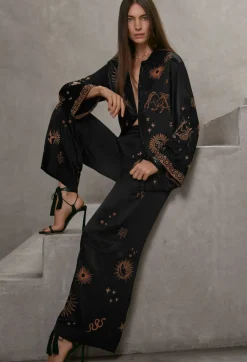 Estrella Kimono Sleeve Oversized Shirt