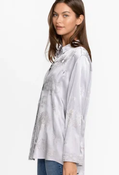 Estrella Kimono Sleeve Oversized Shirt