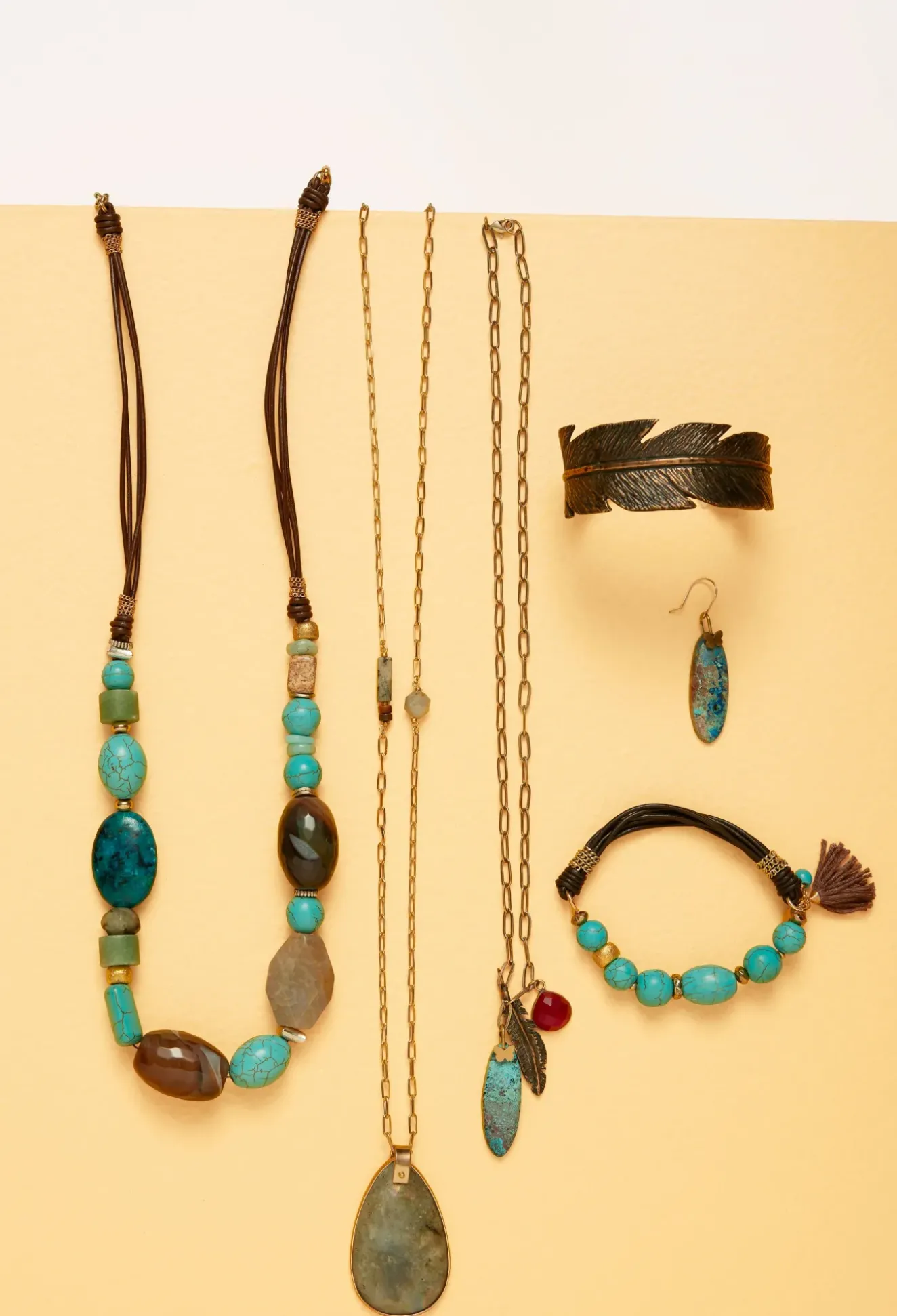 Feather Charm Necklace