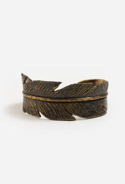 Feather Cuff Bracelet