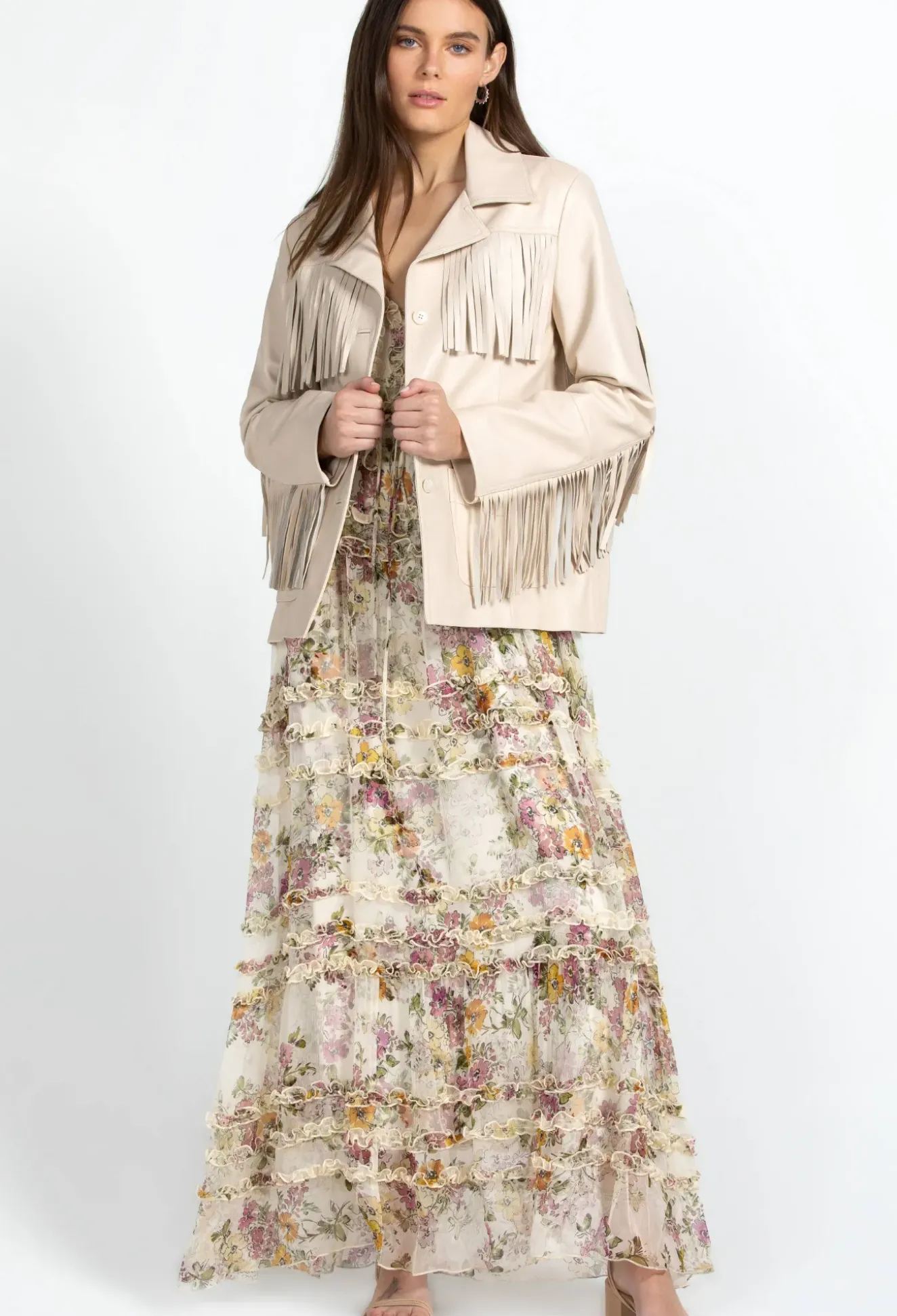 Frangia Leather Jacket