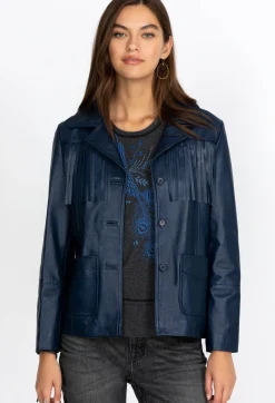 Frangia Leather Jacket