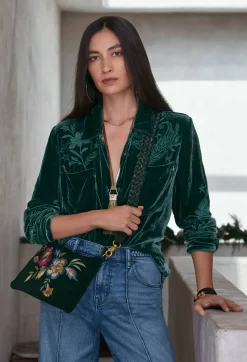 Frankie Velvet Chore Jacket