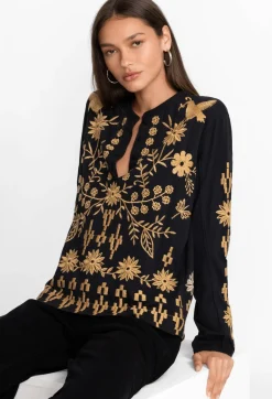 Georgina Raw Seam Henley