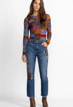 Griffin Cropped Baby Boot Jean
