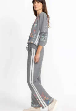 Griffin Wide Leg Ribbon Pant