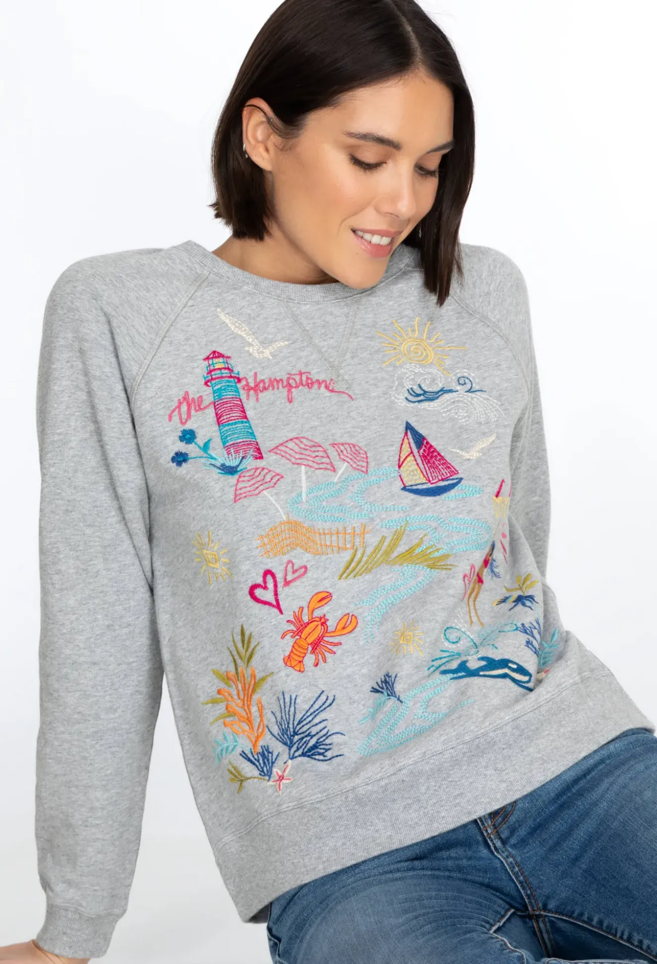 Hamptons Raglan Sweatshirt