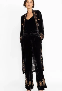 Heidi Velvet Wide Leg Pant